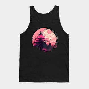 Japanese landscape Tank Top